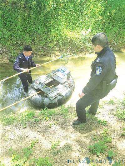 居民电捕鱼属违法 警方不轻饶